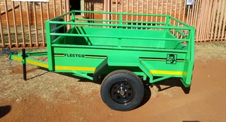 Fleetco &#34;Little Hulk&#34; !!POWDER COATED!! 1.8m single axel unbraked trailer with papers for s