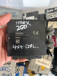 Toyota Hilux 2.4 GD6 4 Wheel Drive Control Module
