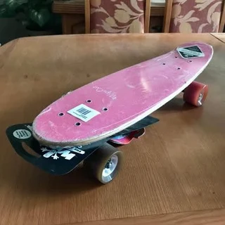 Brand new sealed Wipeout Dry Erase Skateboard Monsters - Pink/Teal