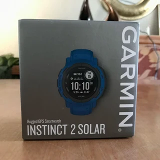 Brand new Garmin Instinct 2 Solar Rugged GPS Smartwatch (45mm) - Tidal Blue