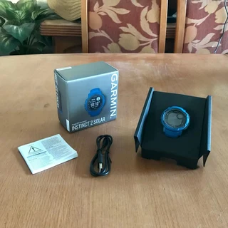 Brand new Garmin Instinct 2 Solar Rugged GPS Smartwatch (45mm) - Tidal Blue