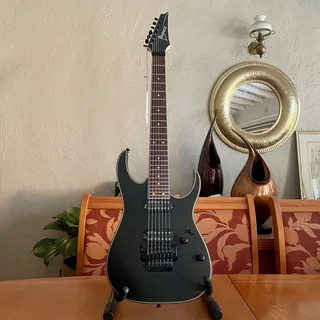 Brand new Ibanez 7-String Electric Guitar RG7320EX - Black Flat