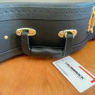 Brand new Crossrock 335 Style Guitar Case CRW500SABK - Black