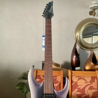 Brand new Ibanez Electric Guitar RGA42EX - Black Aurora Burst Matte