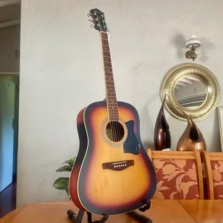 Brand new Ibanez Jampack Acoustic Guitar Package V50NJP - Open Pore Vintage Sunburst