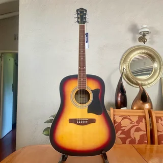 Brand new Ibanez Jampack Acoustic Guitar Package V50NJP - Open Pore Vintage Sunburst