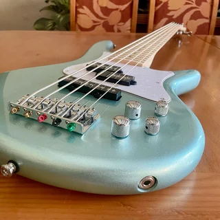 Brand new Ibanez 5-String Medium Scale Electric Bass Guitar SRMD205 - Sea Foam Pearl Green