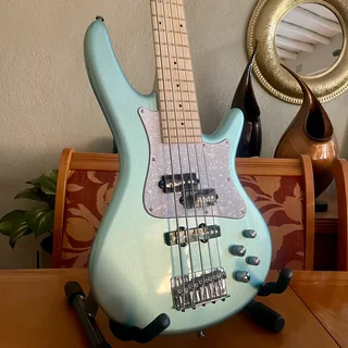 Brand new Ibanez 5-String Medium Scale Electric Bass Guitar SRMD205 - Sea Foam Pearl Green