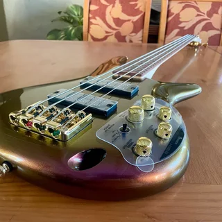 Brand new Ibanez Electric Bass Guitar SR300EDX - Rose Gold Chameleon