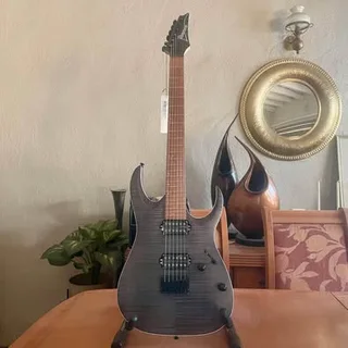 Brand new Ibanez Electric Guitar RGA42FM - Transparent Gray Flat