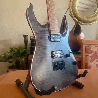 Brand new Ibanez Electric Guitar RGA42FM - Transparent Gray Flat