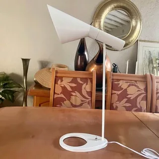 Brand new George &amp; Mason Metal Retro Desk Table Lamp - White