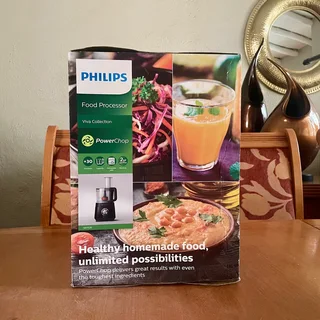 Brand new sealed Philips Viva Collection Compact Food Processor - Black