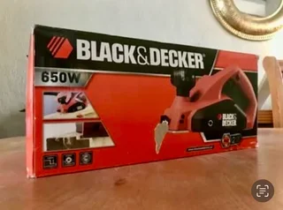 Brand New Black & Decker 650w Rebating Planer - Orange