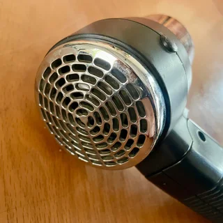 Working Logik Compact Travel Hairdryer - Silver/Black