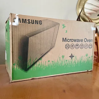 Brand new Samsung 23L Solo Electronic Microwave Oven ME83X - Silver Mirror