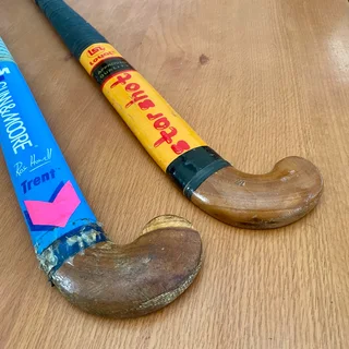 [SOLD] Preloved Gunn &amp; Moore and Loyal Hockey Sticks w/ Puma Carry Bag