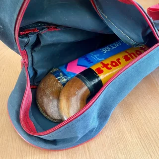 [SOLD] Preloved Gunn &amp; Moore and Loyal Hockey Sticks w/ Puma Carry Bag