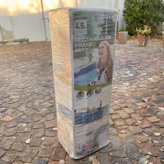 [SOLD] Brand new Intex Rectangular Swimming Pool 4.5x2.2x0.84m - Blue