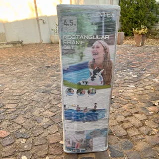 [SOLD] Brand new Intex Rectangular Swimming Pool 4.5x2.2x0.84m - Blue