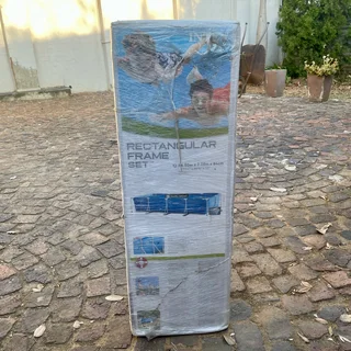 [SOLD] Brand new Intex Rectangular Swimming Pool 4.5x2.2x0.84m - Blue