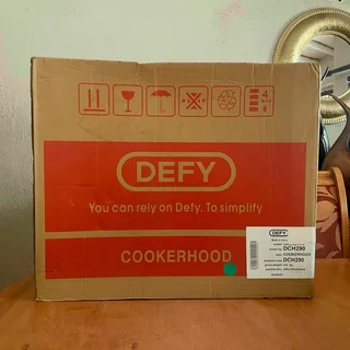 Brand new Defy Built-in 60cm Extractor Fan Cookerhood - Black