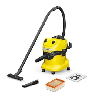 Brand new Karcher WD4 Wet &amp; Dry Vacuum Cleaner - Yellow