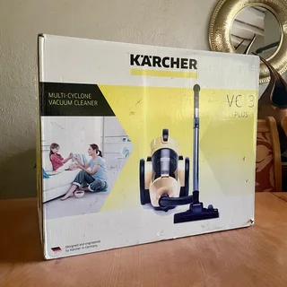 Brand new Karcher VC3 Plus Bagless Multi-cyclone Vacuum Cleaner - Yellow
