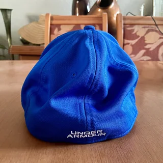 Brand new Twinpack Under Armour Mens Training Caps Size M-L - Royal/White &amp; Royal/Yellow