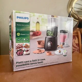 Brand new sealed Philips Viva Collection Compact Food Processor - Black