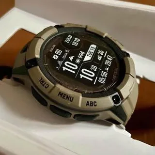 Brand new Garmin Instinct 2X Solar Tactical Edition (50mm) - Coyote Tan