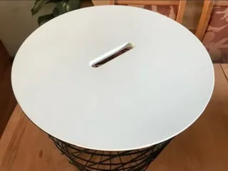 Brand new George &amp; Mason Wire Side Table with Storage - Black