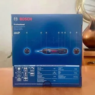 Brand new sealed Bosch Professional Cordless Screwdriver w/ Carry Case &amp; Bits - Blue