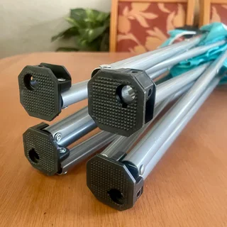 Brand new 2 x Deluxe Foldable Outdoor Camping Chairs - Turquoise