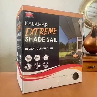 Kalahari Extreme Heavy Duty Shade Sail 5x3m - New sealed (2 units) - Sandton