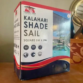 Kalahari Shade Sail 5x5m - New sealed - Sandton