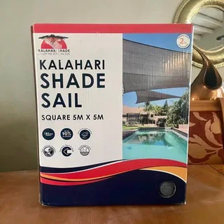 Kalahari Shade Sail 5x5m - New sealed - Sandton