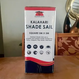 Kalahari Shade Sail 5x5m - New sealed - Sandton