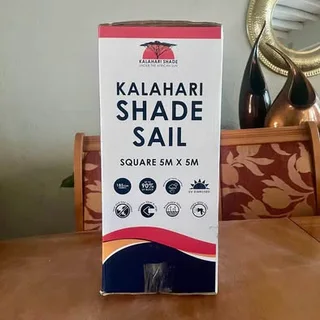 Kalahari Shade Sail 5x5m - New sealed - Sandton