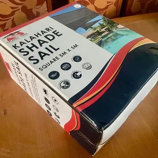 Kalahari Shade Sail 5x5m - New sealed - Sandton