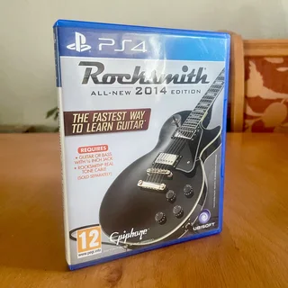 PS4 Rocksmith 2014 Edition (No cable) - Like new - Sandton