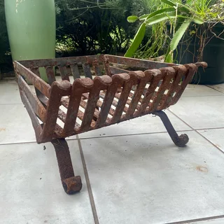 Vintage Cast Iron Fire Grate - Used - Sandton