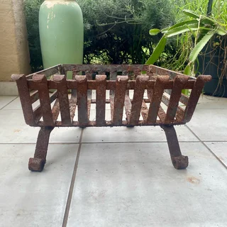 Vintage Cast Iron Fire Grate - Used - Sandton