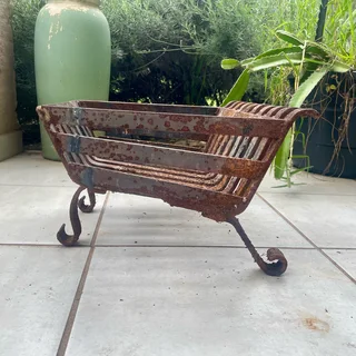 Vintage Cast Iron Fire Grate - Used - Sandton