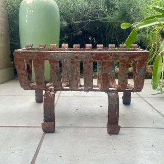 Vintage Cast Iron Fire Grate - Used - Sandton