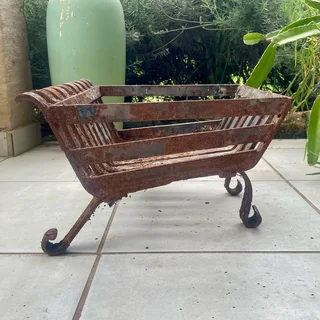 Vintage Cast Iron Fire Grate - Used - Sandton