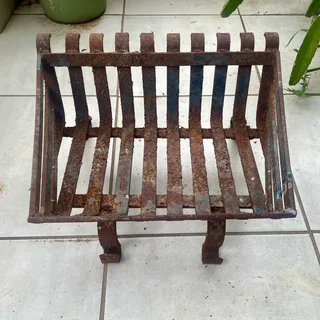Vintage Cast Iron Fire Grate - Used - Sandton