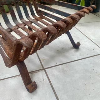 Vintage Cast Iron Fire Grate - Used - Sandton