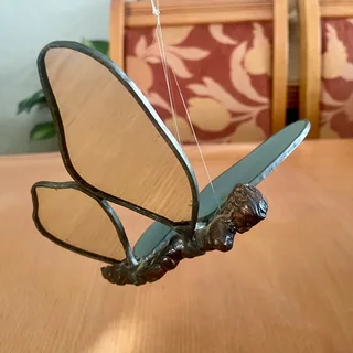 Hanging Mirror Butterfly Fairy Ornament - Like new - Sandton