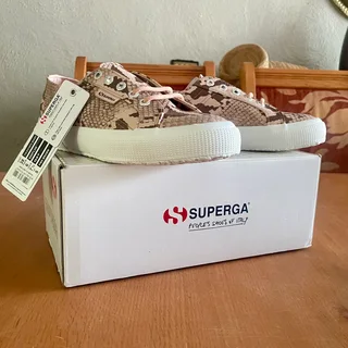 Superga Women’s Snake Print Sneakers - New in box - Sandton